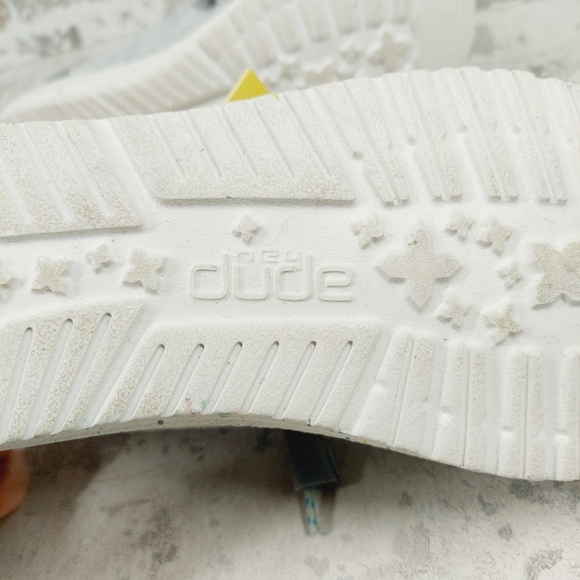 New Hey Dude Wendy Stretch Grey Pearl River Casual Slip On Shoes O36 - Picture 8 of 11